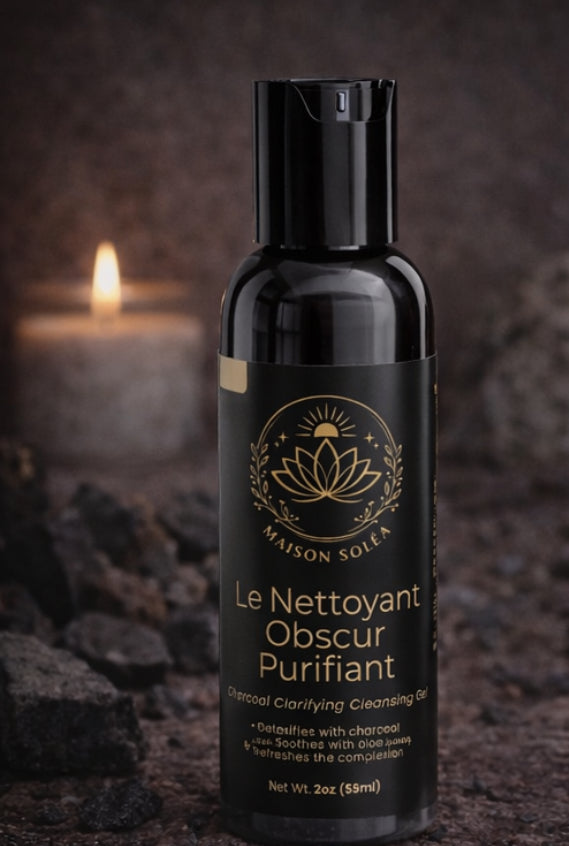 Le Nettoyant Obscur Purifiant - Charcoal Clarifying Cleansing Gel