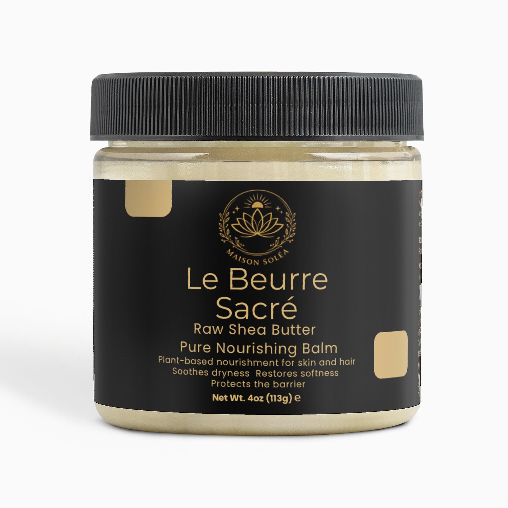 Le Beurre Sacré - Raw Shea Butter · Pure Nourishing Balm