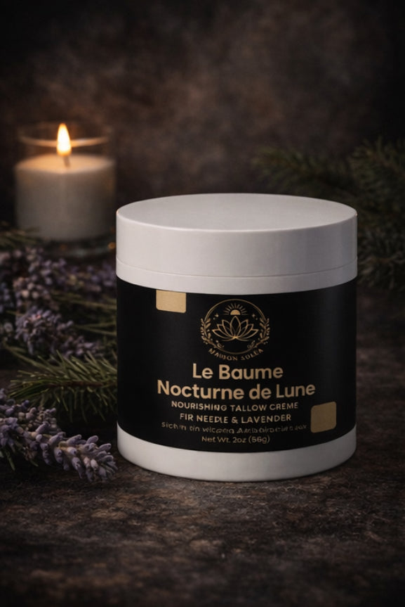 Le Baume Nocturne de Lune - Nourishing Tallow Crème · Fir Needle & Lavender