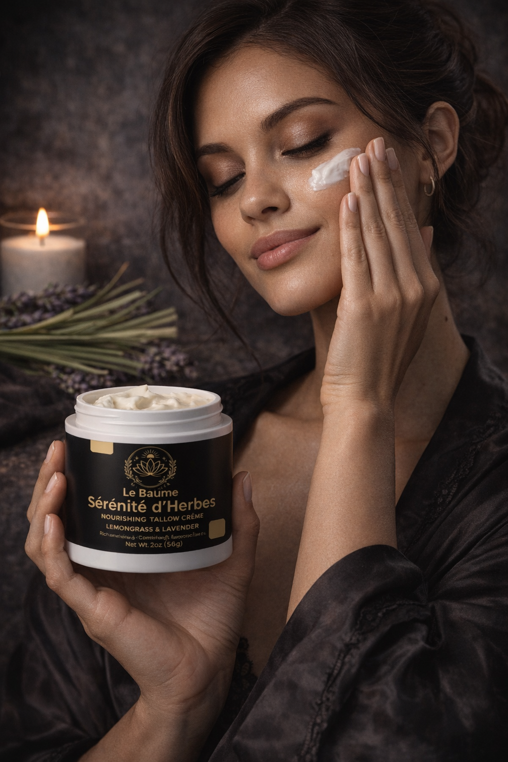 Le Baume Sérénité d’Herbes - Nourishing Tallow Crème · Lemongrass & Lavender