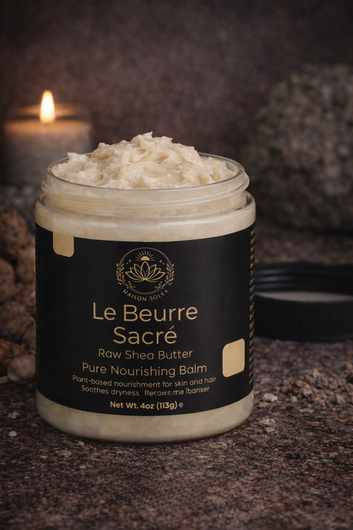 Le Beurre Sacré - Raw Shea Butter · Pure Nourishing Balm
