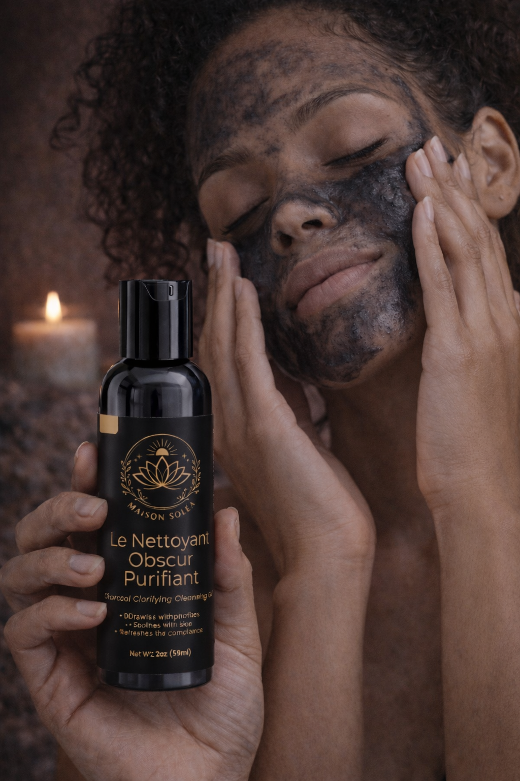 Le Nettoyant Obscur Purifiant - Charcoal Clarifying Cleansing Gel