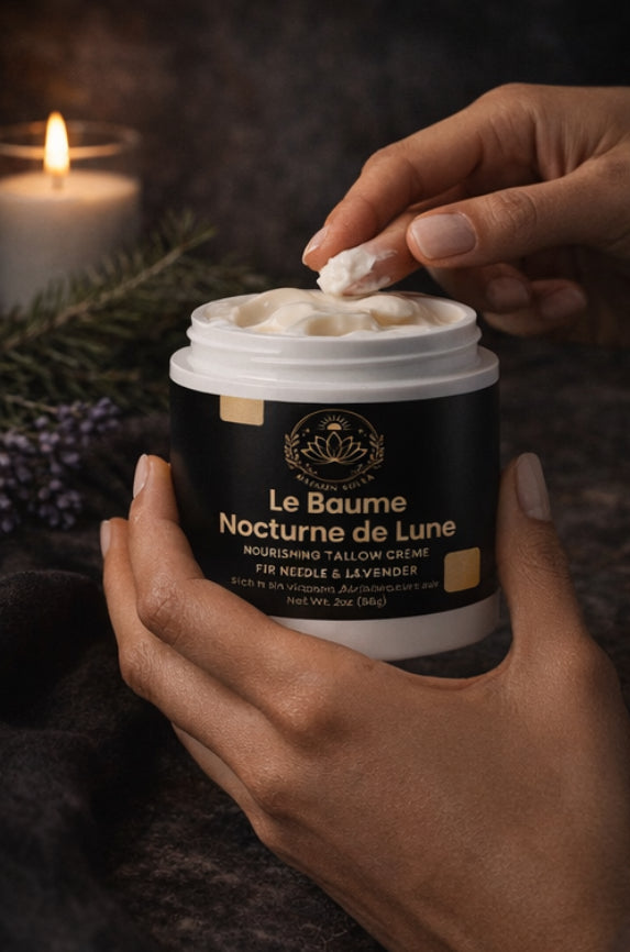 Le Baume Nocturne de Lune - Nourishing Tallow Crème · Fir Needle & Lavender