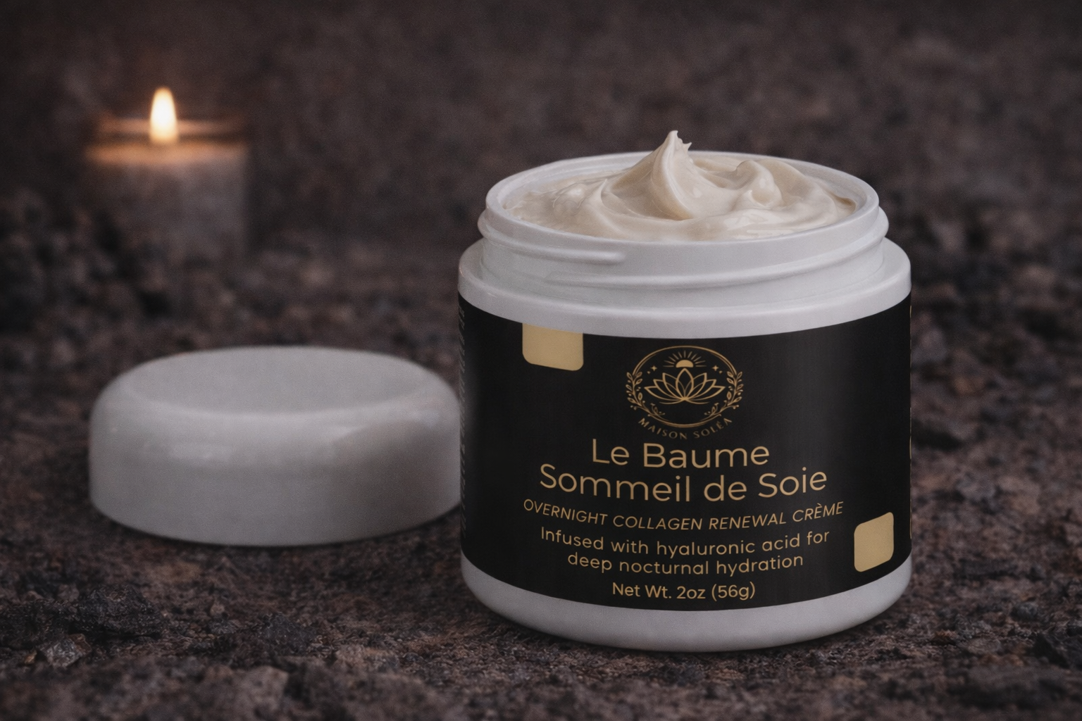 Le Baume Sommeil de Soie - Overnight Collagen Renewal Crème